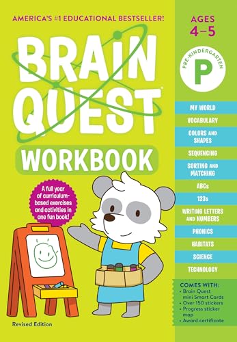 Brain Quest Workbook: Pre-K Revised Edition (Brain Quest Workbooks) von Workman Publishing